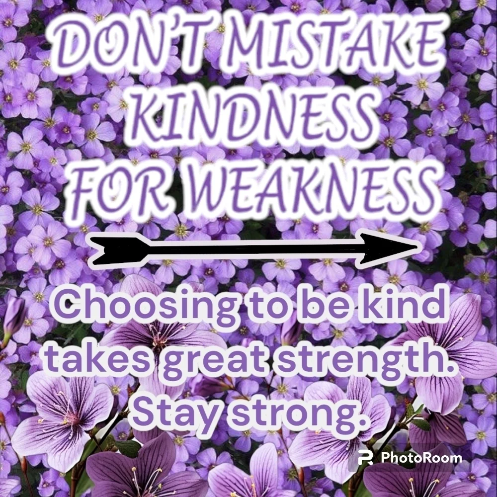🦉Kind IS Strength💜💪